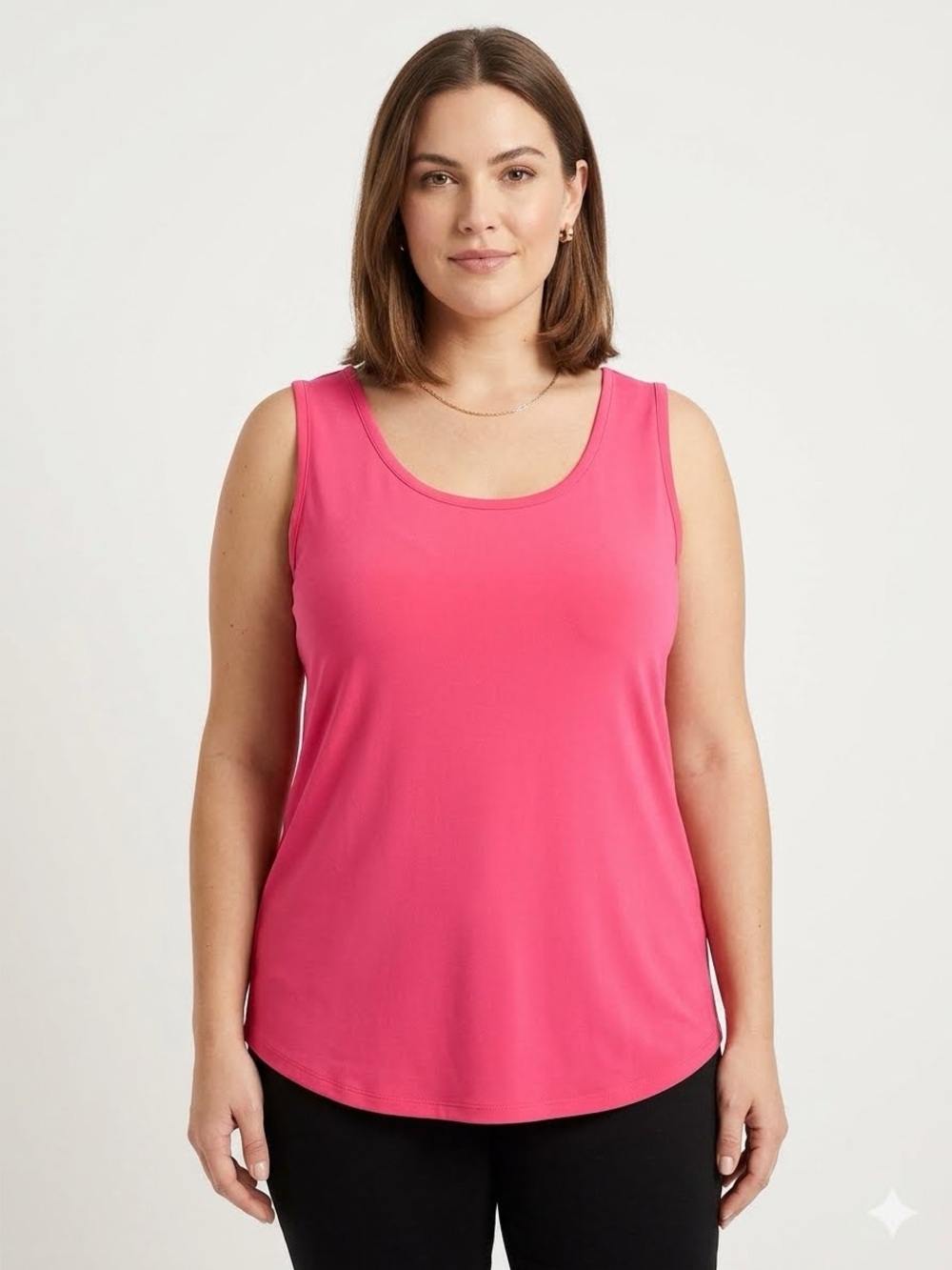 Notations Hot Pink Tank Top Size L